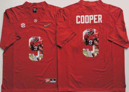 Crimson Tide #9 Amari Cooper Red Player Fashion Stitched NCAA Jersey Crimson Tide #9 Amari Cooper Red Player Fashion Stitched NCAA Jersey