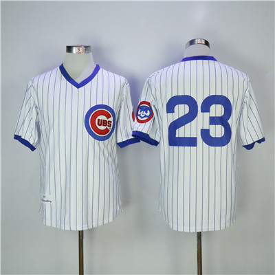 Cubs #23 Ryne Sandberg White Stitched MLB Jersey