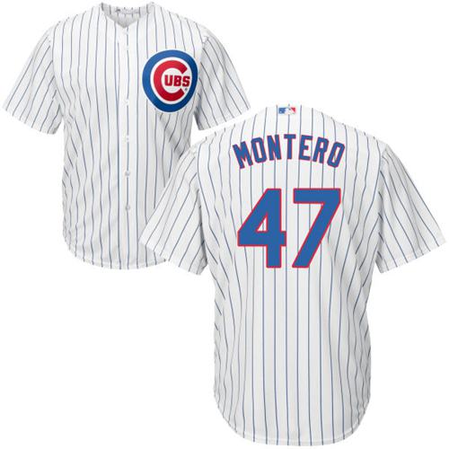 Cubs #47 Miguel Montero White Home Stitched Youth MLB Jersey Cubs #47 Miguel Montero White Home Stitched Youth MLB Jersey