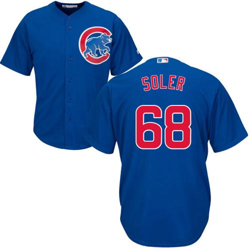 Cubs #68 Jorge Soler Blue Alternate Stitched Youth MLB Jersey Cubs #68 Jorge Soler Blue Alternate Stitched Youth MLB Jersey
