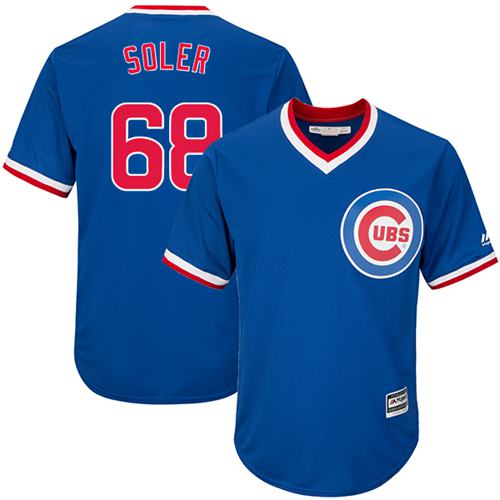 Cubs #68 Jorge Soler Blue Cooperstown Stitched Youth MLB Jersey Cubs #68 Jorge Soler Blue Cooperstown Stitched Youth MLB Jersey