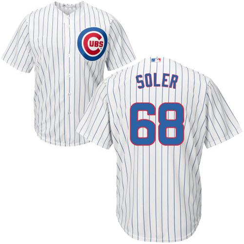 Cubs #68 Jorge Soler White Home Stitched Youth MLB Jersey Cubs #68 Jorge Soler White Home Stitched Youth MLB Jersey