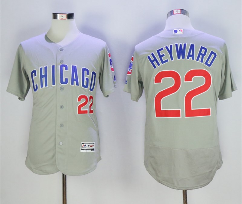 Cubs 22 Jason Heyward Gray Flexbase Jersey