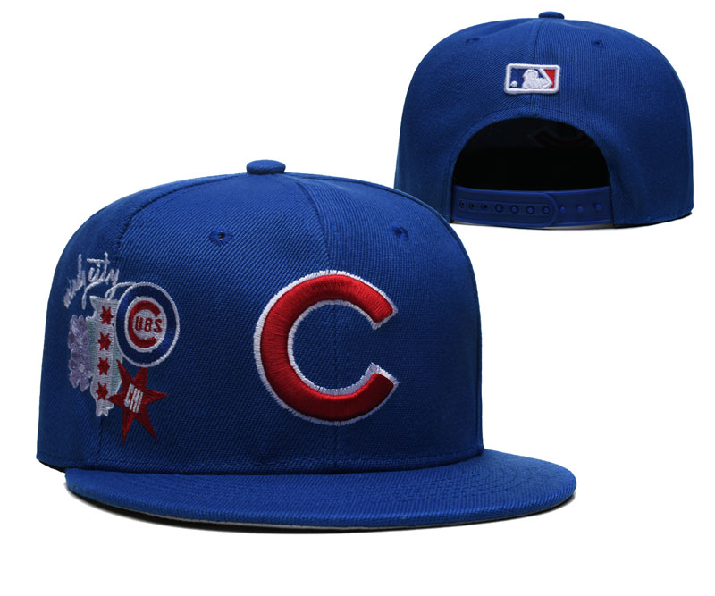 Cubs Snapback Hat-- -YD