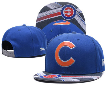 Cubs Team Logo Blue Adjustable Hat GS