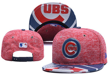 Cubs Team Logo Pink Adjustable Hat YD