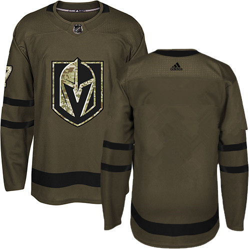 Custom Adidas Golden Knights Green Salute to Service Stitched NHL Jersey Custom Adidas Golden Knights Green Salute to Service Stitched NHL Jersey