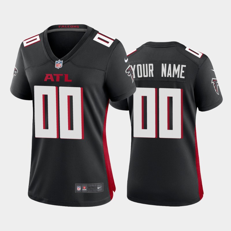 Custom Atlanta Falcons black 2020 new Vapor Limited Women Jerseys Custom Atlanta Falcons black 2020 new Vapor Limited Women Jerseys