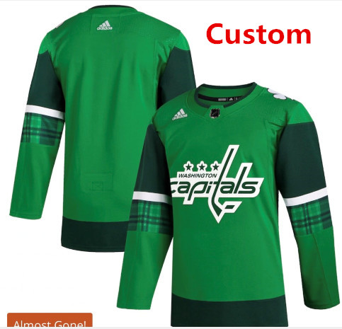 Custom Capitals The St. Patrick's Day jersey_副本