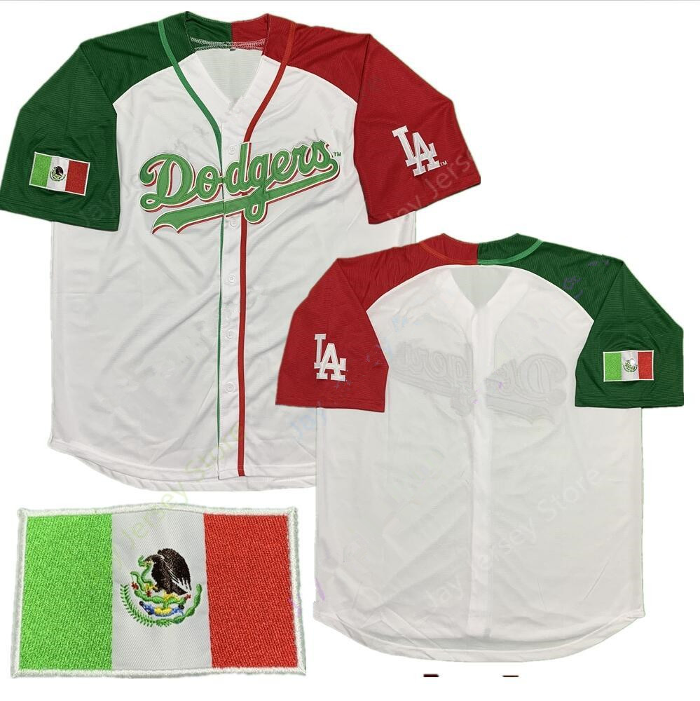Custom Dodgers Mexican Baseball Jersey Custom Dodgers Mexican Baseball Jersey