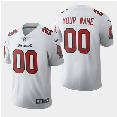 Custom Men's Tampa Bay Buccaneers 2020 Vapor Limited White Jersey