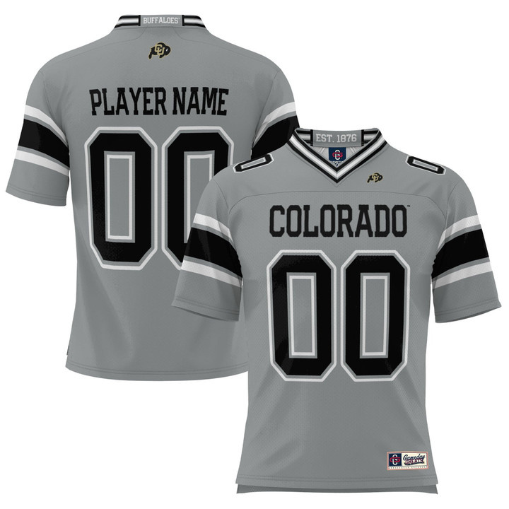 Custom Men Colorada Buffaloes Gray Vapor Limited Jerseys Custom Men Colorada Buffaloes Gray Vapor Limited Jerseys