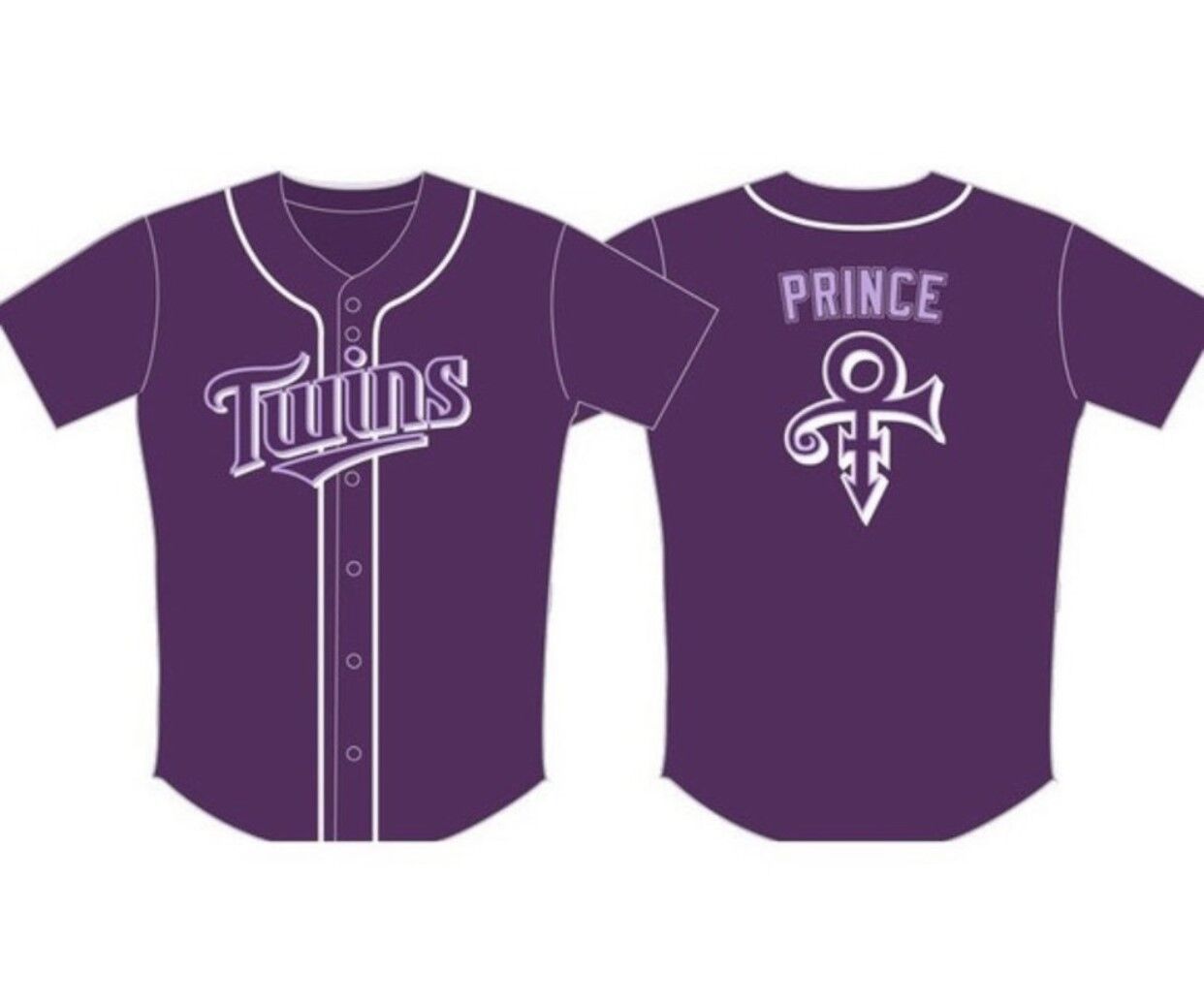 Custom Minnesota Twins Prince Purple Baseball Jersey Custom Minnesota Twins Prince Purple Baseball Jersey
