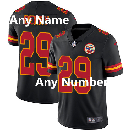 Custom Nike Chiefs Black Vapor Untouchable Limited Jersey Custom Nike Chiefs Black Vapor Untouchable Limited Jersey