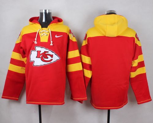 Custom Nike Chiefs Red Player Pullover NFL Hoodie (Any name&number) Custom Nike Chiefs Red Player Pullover NFL Hoodie (Any name&number)