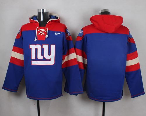 Custom Nike Giants Royal Blue Player Pullover NFL Hoodie (Any name&number) Custom Nike Giants Royal Blue Player Pullover NFL Hoodie (Any name&number)