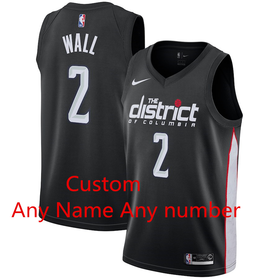 Custom Nike Wizards Black 2018-19 City Edition Nike Swingman Jersey Custom Nike Wizards Black 2018-19 City Edition Nike Swingman Jersey