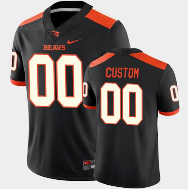 Custom Oregon State Beavers football Jersey Custom Oregon State Beavers football Jersey