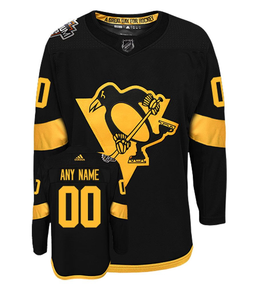Custom Pittsburgh Penguins 2019 Stadium Series Hockey Jersey Custom Pittsburgh Penguins 2019 Stadium Series Hockey Jersey