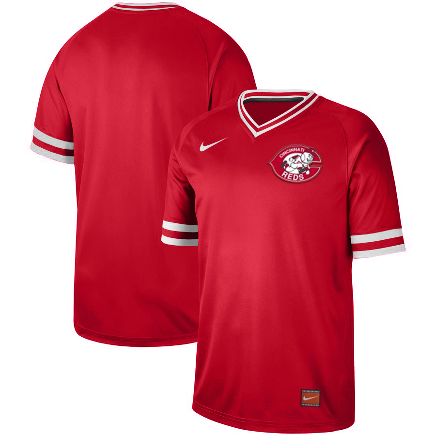 Customized Reds Red Throwback Jersey Customized Reds Red Throwback Jersey