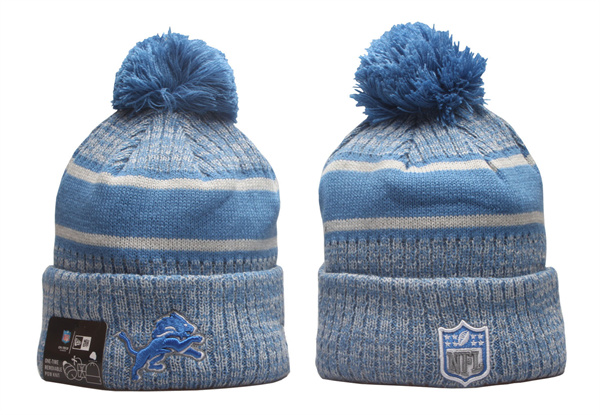 DETROIT LIONS Knit Hats-001