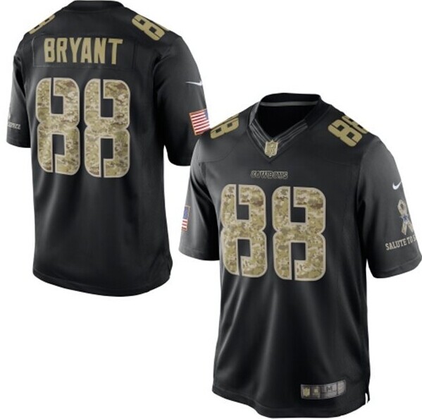 Dallas Cowboys #88 Dez Bryant Nike Black Salute To Service Jersey Dallas Cowboys #88 Dez Bryant Nike Black Salute To Service Jersey
