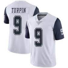 Dallas Cowboys #9 KaVontae Turpin White Rush Limited Jersey Dallas Cowboys #9 KaVontae Turpin White Rush Limited Jersey