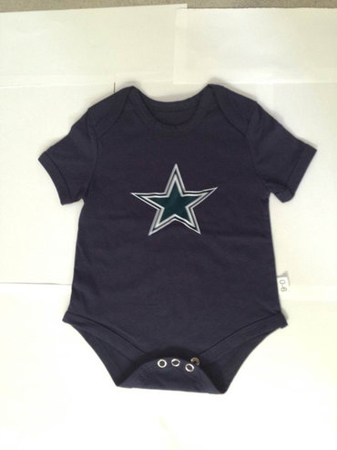 Dallas Cowboys Newborn Creeper Set -Black