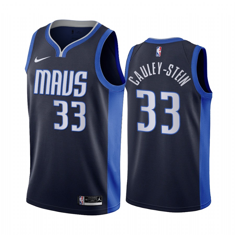 Dallas Mavericks #33 Willie Cauley-Stein Navy NBA Swingman 2020-21 Earned Edition Jersey