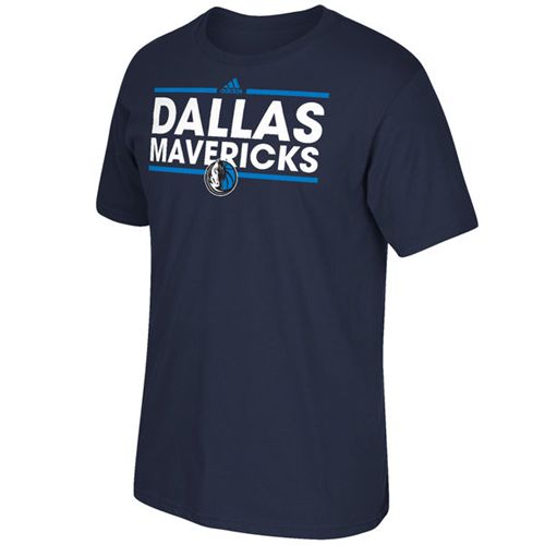 Dallas Mavericks Adidas Dassler T-Shirt Navy Dallas Mavericks Adidas Dassler T-Shirt Navy