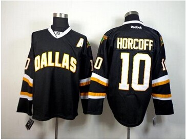 Dallas Stars #10 Shawn Horcoff Black NHL Jersey