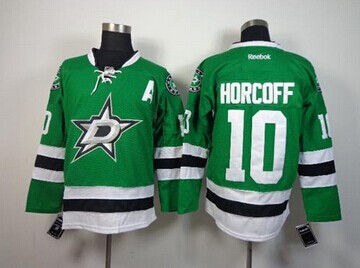 Dallas Stars #10 Shawn Horcoff Green Home NHL Jersey
