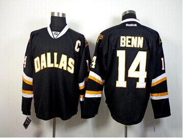 Dallas Stars #14 Jamie Benn Black NHL Jersey