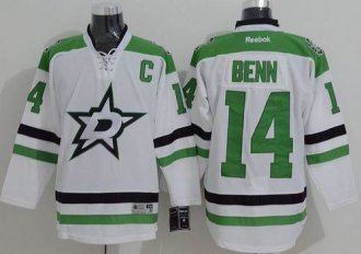 Dallas Stars #14 Jamie Benn New White Stitched NHL Jersey