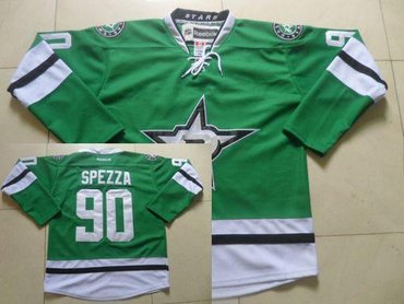 Dallas Stars #90 Jason Spezza Green Stitched NHL Jersey