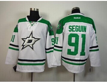 Dallas Stars #91 Tyler Seguin New White NHL Jersey