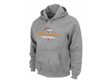 Denver Broncos Critical Victory Pullover Hoodie Grey Denver Broncos Critical Victory Pullover Hoodie Grey