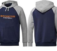 Denver Broncos English Version Pullover Hoodie Dark Blue & Grey Denver Broncos English Version Pullover Hoodie Dark Blue & Grey