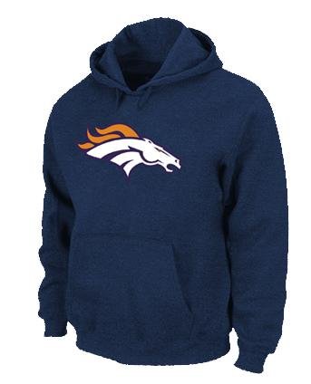 Denver Broncos Logo Pullover Hoodie - D.Blue