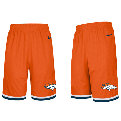 Denver Broncos Orange NFL Men's Shorts Denver Broncos Orange NFL Men's Shorts