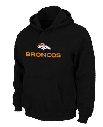 Denver Broncos Shield Nailhead Performance Hoodie -Black