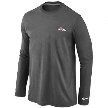 Denver Broncos Sideline Legend Authentic Long Sleeve T-Shirt D.Grey