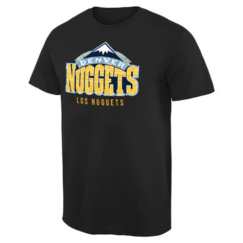 Denver Nuggets Noches Enebea T-Shirt Black Denver Nuggets Noches Enebea T-Shirt Black