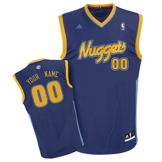 Denver Nuggets Youth Custom dk blue Jersey Denver Nuggets Youth Custom dk blue Jersey