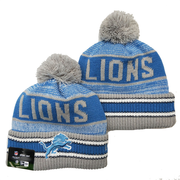 Detroit Lions Knit Hats 061
