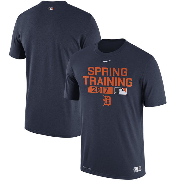 Detroit Tigers 2017 Spring Training Navy Nike Men's Short Sleeve T-Shirt Detroit Tigers 2017 Spring Training Navy Nike Men's Short Sleeve T-Shirt