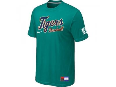 Detroit Tigers Green NEW Short Sleeve Practice T-Shirt Detroit Tigers Green NEW Short Sleeve Practice T-Shirt