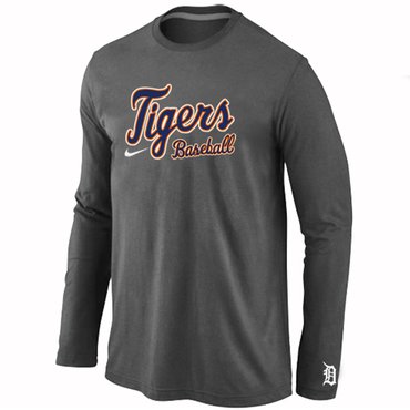 Detroit Tigers Long Sleeve T-Shirt D.Grey Detroit Tigers Long Sleeve T-Shirt D.Grey