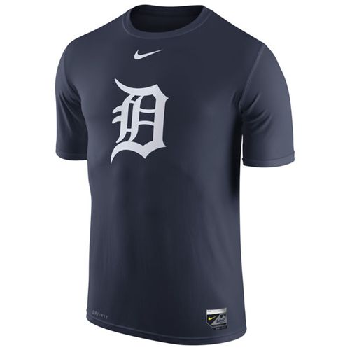 Detroit Tigers Nike Authentic Collection Legend Logo 1.5 Performance T-Shirt Navy Detroit Tigers Nike Authentic Collection Legend Logo 1.5 Performance T-Shirt Navy