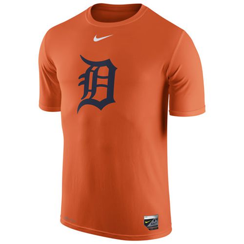 Detroit Tigers Nike Authentic Collection Legend Logo 1.5 Performance T-Shirt Orange Detroit Tigers Nike Authentic Collection Legend Logo 1.5 Performance T-Shirt Orange